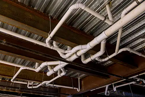 Good News Plumbing fixes commercial plumbing pipes